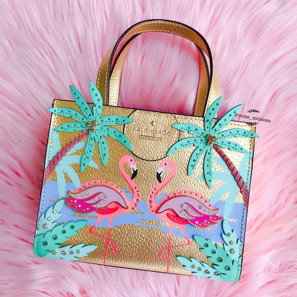 Kate Spade Flamingo Sam Bag - Picture 7 of 8